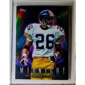 Rod Woodson 2023 Topps Midnight NFL #340 Football Card Pittsburgh Steelers